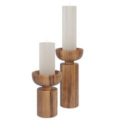 candle on a white background