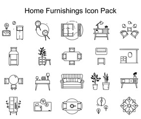 Home Furnishings Icon Pack