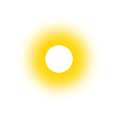 Shining sun special lens flare light effect, Glowing light effects circle, Golden blur light sun, Bright spotlight overlay, Shiny gold star. Vector illustration.