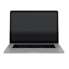 laptop isolated on white background