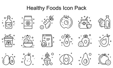 Healthy Food Icons