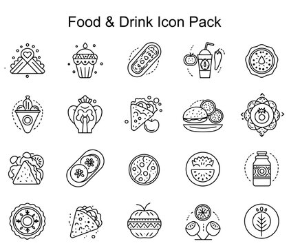 Food & Drink Icon Pack