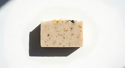 Handmade Herbal Soap Bar with Natural Ingredients for Soft Skin