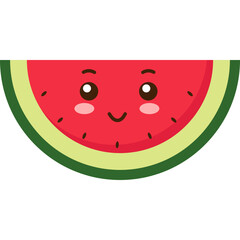 Emoticon Fruit Illustration