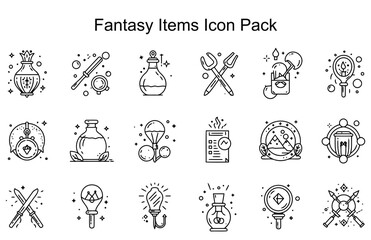 Fantasy Items Icon Pack