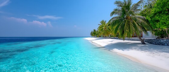 Fototapeta premium Tropical beach paradise (3)