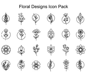 Floral Designs Icon Pack