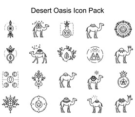 Desert Oasis Icon Pack