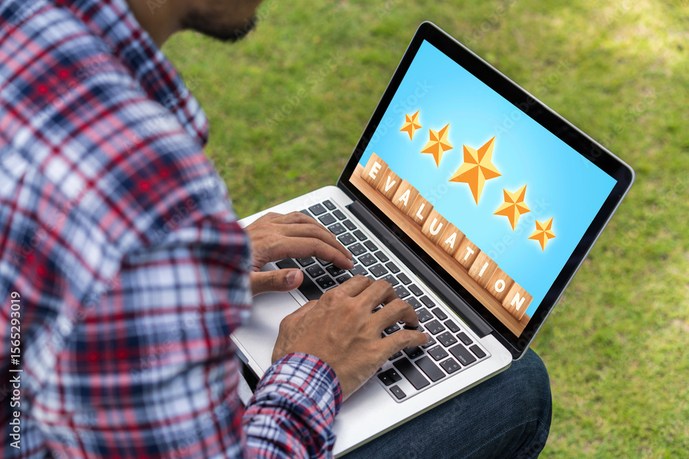 Poster customer satisfaction and evaluation analysis on modish software computer for marketing strategy pla