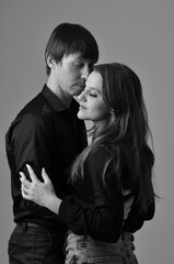 Casal apaixonados eternos namorados 