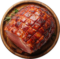 honey glazed ham