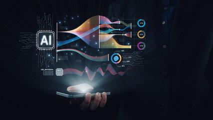 AI Assistant Brain Processor with LLM Technology, Big Data, Machine Learning, Generative AI for...