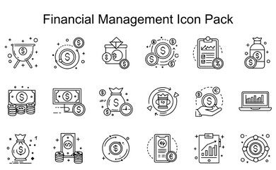 Financial Management Icon Pack
