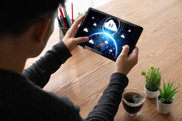 Cloud computing software for modish remote work and personal data storage