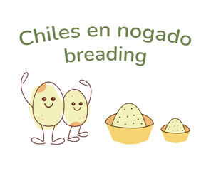 9.Chiles en nagado breading