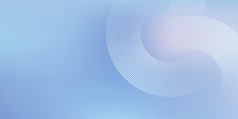 Fototapeta premium Gentle Swirls Light Blue Background. Modern blue geometric background. EPS 10