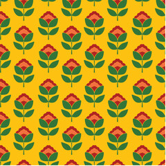 Background Ornamental Floral Pattern Vector