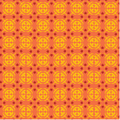 Background Ornamental Floral Pattern Vector