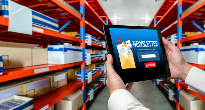 newsletter signup page on computer for customer to subscribe snugly newsletter update information to subscriber - Powered by Adobe