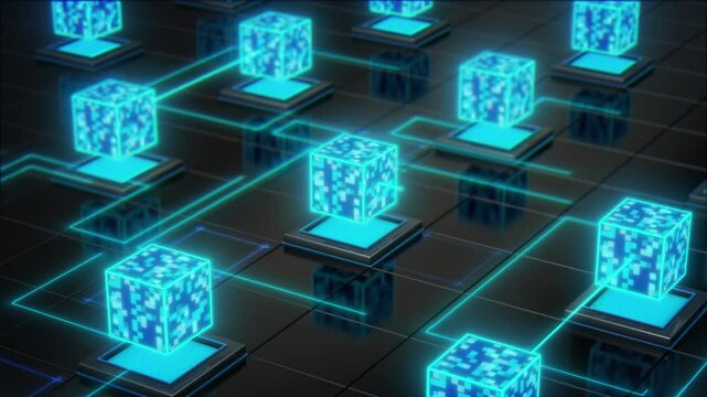 Blockchain Network of Technologic Cubes Interconected and Sharing Data