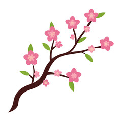 Cherry blossom branch  Icon Romantic Love Symbols, Hearts, Cupid, Gifts & Celebration Graphics