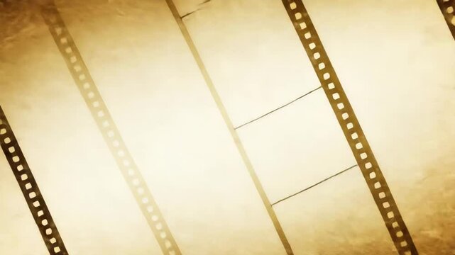 A vintage retro-style video background featuring authentic effects of film scratches, dust particles, and hair strands.