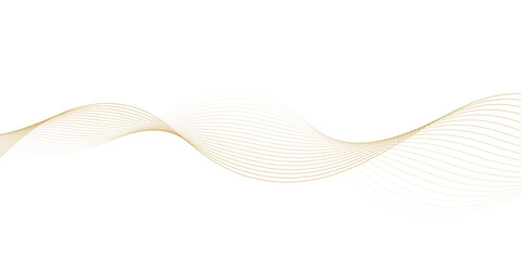  Abstract glow wavy stripes, glittering lines isolated on white background. Creative line art design elements. Vector illustration