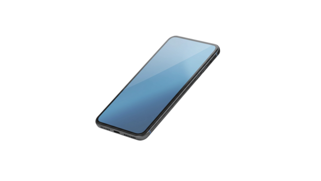 Pink blue pastel soft smartphone mobile floating in the air pastel screen mockup 3D render clay simple minimal for advertising - Powered by Adobe