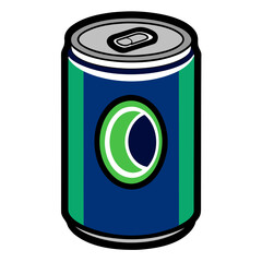 can of soda