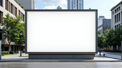 Modern Outdoor Billboards for Urban Advertising