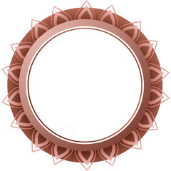 Luxury Golden Emblem Badge with Crown and Ribbon

