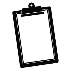  Social worker element isolated clipboard on white background