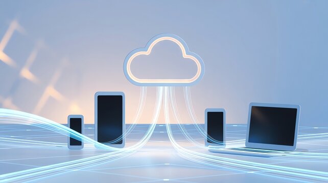 Cloud computing technology with devices and connections