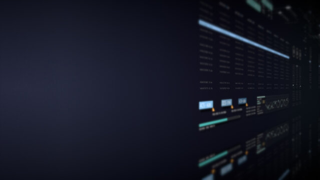 Dynamic data visuals for business info graphics, animated charts, and data-driven insights for a business meeting mock-up. Explore the world of trading, stock exchanges, and crypto