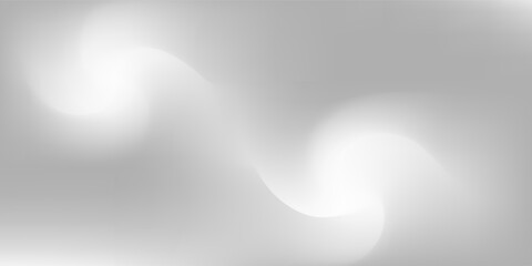 Silver foil background with metal mirror texture. Chrome gradient surface with light gloss simple abstract