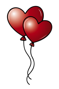 Herzballons Luftballons