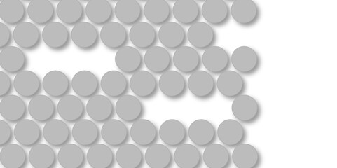 Seamless pattern of grey polka dots with transparent background. suit Kurt digital design motif colorful wallpaper illustration, traditional design. wall decorated gray mosaic tiles texture background