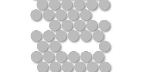 Seamless pattern of grey polka dots with transparent background. suit Kurt digital design motif colorful wallpaper illustration, traditional design. wall decorated gray mosaic tiles texture background