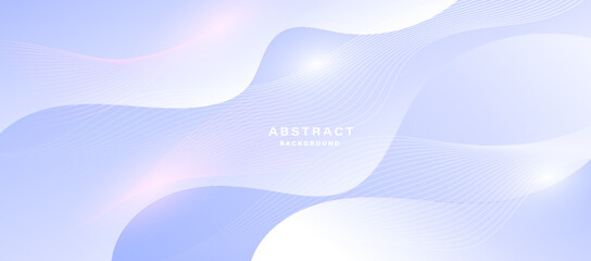 Abstract background with flowing white lines, smooth and modern gradient layout. Vector illlustration.