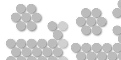 Seamless pattern of grey polka dots with transparent background. suit Kurt digital design motif colorful wallpaper illustration, traditional design. wall decorated gray mosaic tiles texture background