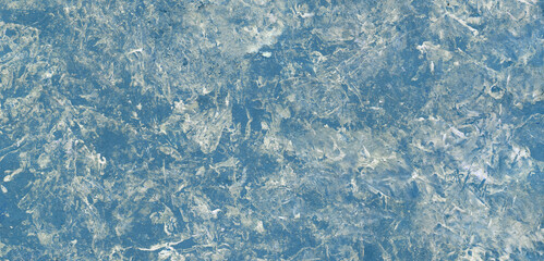 Blue abstract background of grunge acrylic paint texture  for distressed wallpaper, pattern, art print, etc.