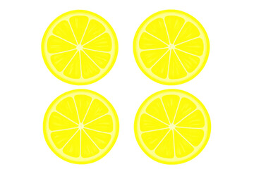 Fototapeta premium Citrus slices revealing textured pulp, vibrant yellow segments glowing against transparent surface