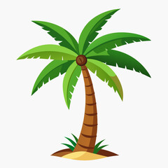 PLAM TREE VACTOR ART