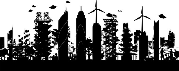 city skyline 
