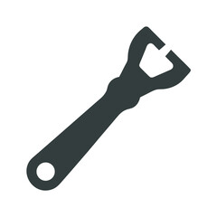 Beer Bottle Opener Metal Tool Silhouette
