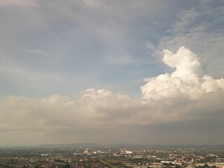 Peaceful park views with trees, sunlight, clouds, and aerial nature scenes. Captured in high...