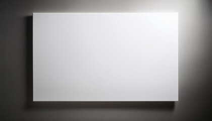 high resolution image of a blank white canvas