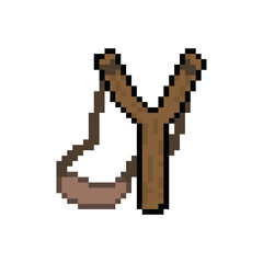 slingshot toy icon pixel art