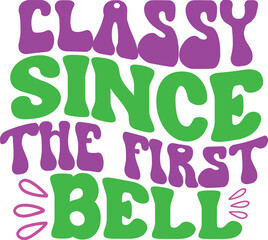 Teacher’s Day Retro SVG Typography Design – Vintage, Groovy, 70s Style PNG Cut File