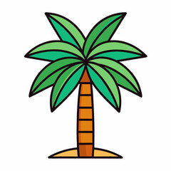 PLAM TREE VACTOR ART